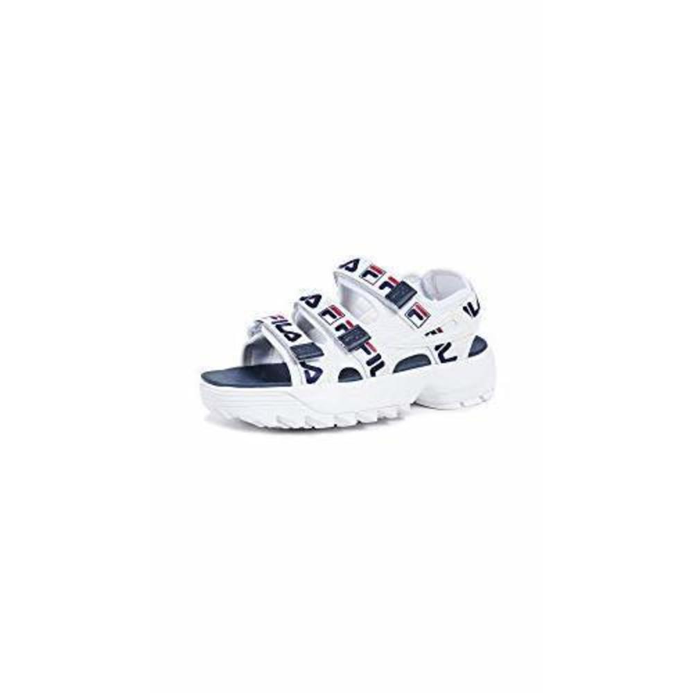 FILA DISRUPTOR SANDAL WHITE/NAVY-RED